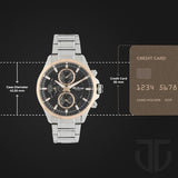 Titan Octane Black Dial Men’s Watch NU90104KM02