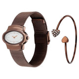 Fastrack Pulse White Girls Watch NT6004QM02F