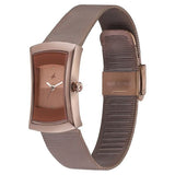 Fastrack Pulse Brown Girls Watch NU6093QM01
