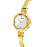 Timex Silver Octagonal Dial Women Watch TWEL195SMU01