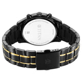 Titan Black Dial Men’s Watch NU1805KM06