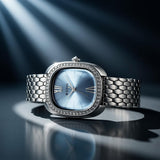 Titan Glamour Blue Silver Women’s Watch NU95317SM01