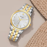 Titan Silver Dial Day-Date Watch 1824BM02