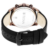 Titan Neo Splash Black Dial Watch 1805QP01