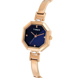 Timex Blue Octagonal Dial Women Watch TWEL195SMU03