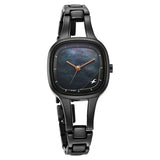 Fastrack Pulse Mother of Pearl Black Girls Watch NU6147NM04F