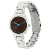 Fastrack Quartz Analog Brown Dial Girls Watch NP6150SM02