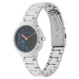 Fastrack Checkmate Blue Dial Girls Watch NR6150SM03