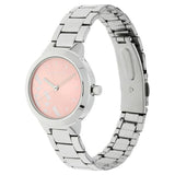 Fastrack Quartz Analog Pink Dial Girls Watch NS6150SM04