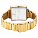Titan Karishma Silver Dial Men’s Gold Watch 10005YM02
