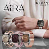 Titan AiRA AMOLED Women Smartwatch 95416KM01K