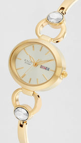 Titan Raga Viva Champagne Dial Women's Watch NU2621YM01