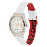 Fastrack All Nighters White Dial Girls Watch NP6187KL01