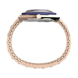 Q Timex Purple Round Women’s Watch TW2W87700UJ