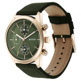 Titan Neo Splash Green Dial Fabric Watch 1805WP01
