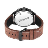 Titan Octane Cred Black Dial Men’s Leather Watch 90238KL03