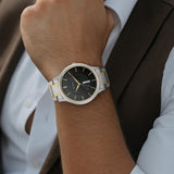 Titan Black Dial Day-Date Men’s Watch NU1775KM01