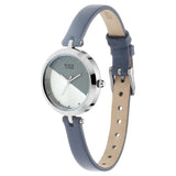 Titan Raga Viva Grey Dial Leather Strap Women's Watch NU2606SL01