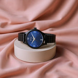 Titan Karishma Blue Black Women’s Watch NU2679NM02