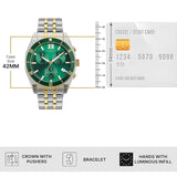 Timex Green Round Dial Analog Men’s Watch TWEG298SMU01