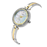 Timex Fria White Round Dial Analog Women’s Watch TWEL24101