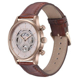 Sonata Pink Dial Brown Men's Watch NU77146WL01