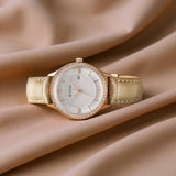 Titan Bright Leathers Brown Women’s Watch NT95247WL04