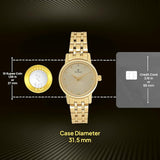 Titan Gold Women’s Watch 2593YM01