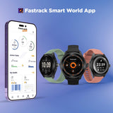 Fastrack VOX Pro Smartwatch 3.5 cm Display HRM Menu Styles 38178PP03K