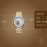 Titan Orbital Open Heart Automatic Men’s Watch 90226WM01