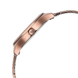 Fastrack Stunners Brown Dial Brown Metal Girls Watch 6296QM01
