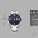 Fastrack Stunners Blue Dial Men's Watch 38213SM02