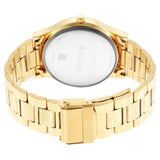 Titan Karishma Green Dial Day-Date Gold Watch 1650YM08
