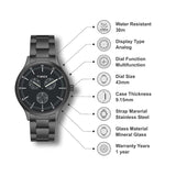 Timex Black Dial Multifunction Men Watch TWHG03SMU17