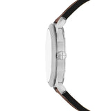Fossil Machine Leather Watch for Men FS6085