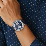 Titan Timeless Men’s Dual Time Watch 10022SL01