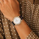 Titan Karishma Silver Dial Day-Date Watch 1825SL15