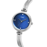 Timex Mother of Pearl Blue Dial Women Watch TWEL200SMU01