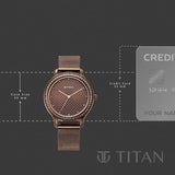 Titan Purple Superheads Women’s Watch 2634QM03