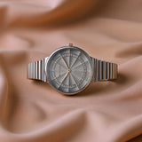 Titan Aura Grey Dial Women’s Watch NT95245KM02
