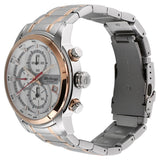 Titan Octane Chronograph Silver Dial Watch 90086KM02