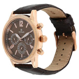 Titan Neo Brown Dial Leather Watch 1733KL03
