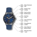 Timex Blue Dial Men Analog Watch TWHG03SMU14