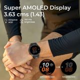Titan Celestor AMOLED GPS Smartwatch Blue