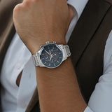 Titan Octane Blue Dial Watch for Men NM90086KM01