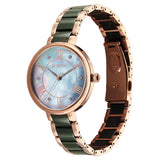 Titan Purple Ceramics Mother Of Pearl Women’s Watch NT95217KD02