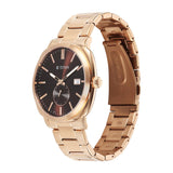 Titan Classique Suave Brown Dial Rose Gold Men’s Watch 90189WM01