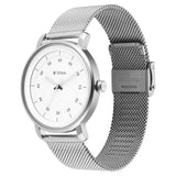 Titan Workwear Silver Dial Men’s Watch NU1884SM01