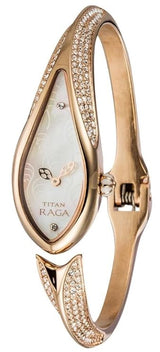 Titan Raga Aqua Mother of Pearl Dial Women's Watch NU9812WM01