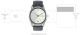 Titan Silver Dial Leather Men’s Watch NS1806SL03